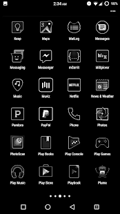 Blakcons Icon Pack Capture d'écran