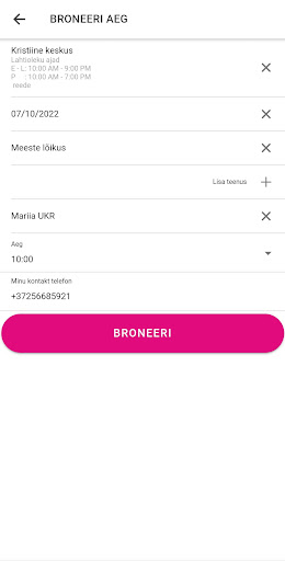 Juuksurexpress Screen 3