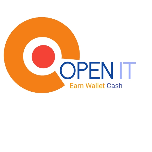 Open and Earn - wallet cash logo