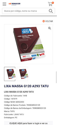 Renascer Distribuidora Screen 2