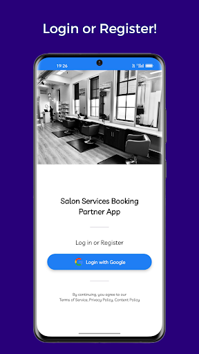 Android application E-RAZOR Partner screenshort