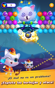 Captura de Pantalla 8 Bubble Shooter: Cat Island android