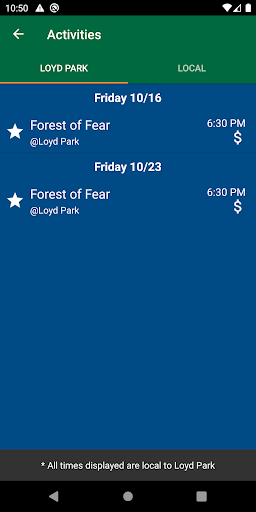 Screenshot of Loyd Park