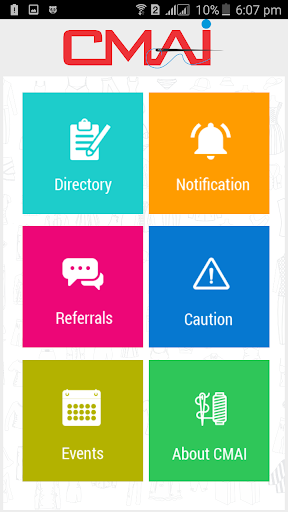 Android application CMAI screenshort