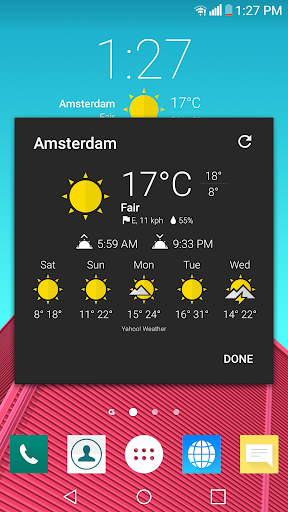FORMM Chronus Weather Icons Screen 2