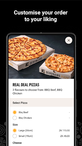 Debonairs Pizza Zambia Screen 3