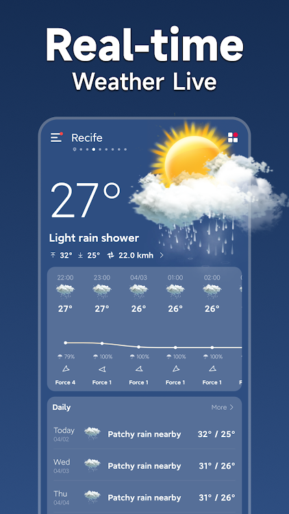 Weather - Live weather radar - 1.3.5 - (Android)