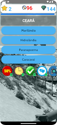 Quiz Estado do Ceará Screen 2