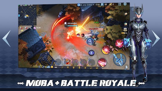 Survival Heroes - MOBA Battle Screenshot