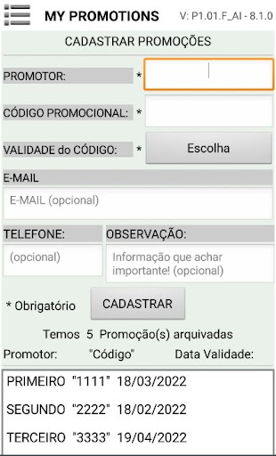 MY PROMOTIONS seu guarda cupom Screen 2