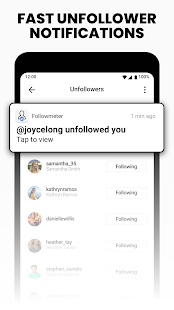 FollowMeter - Unfollowers Analytics for Instagram Screenshot