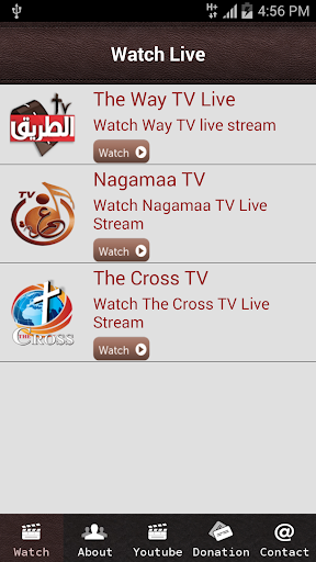 Android application The Way TV screenshort
