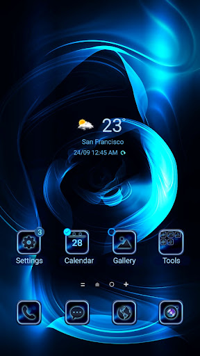Android application Neon Light Tunnel - Wallpaper screenshort