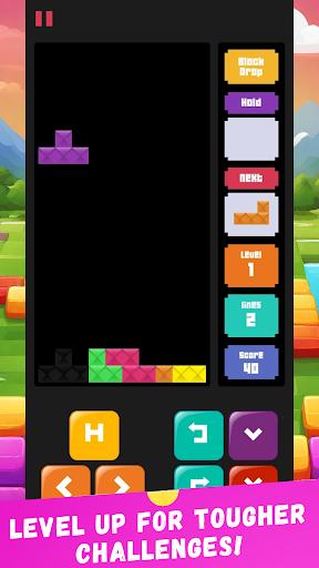 Android application Block Drop screenshort