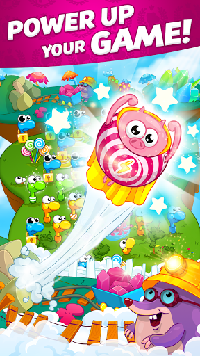 Sugar Worms: Match & Blast! Screen 3