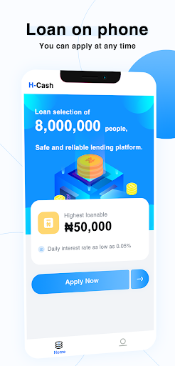 Hcash-Instant loan online screen 0
