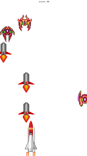 Android application Space Invaders screenshort