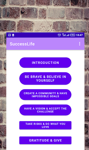 Steps to A SUCCESFUL Life Screen 3