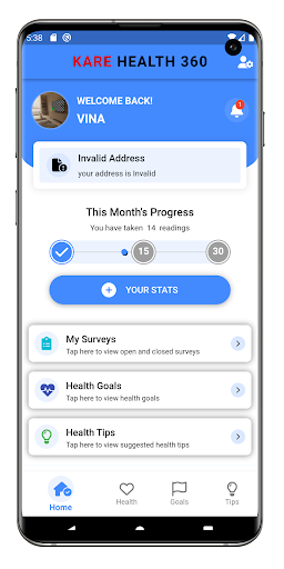 KareHealth360 Screen 3