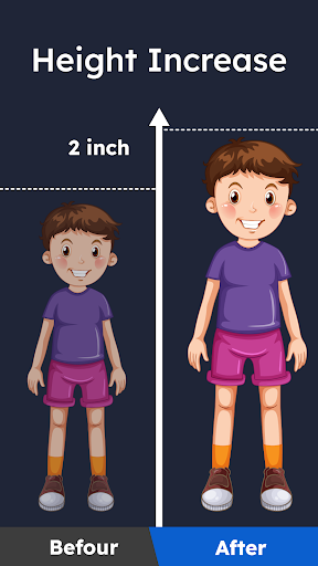 Kids Height Increase Exercises Screenshot 1 - AppWisp.com