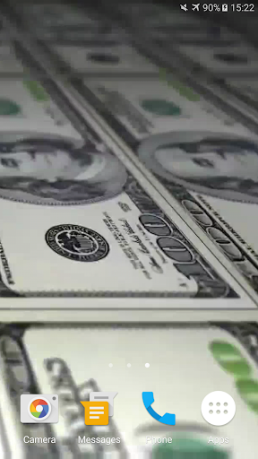 Dollars Video Live Wallpaper