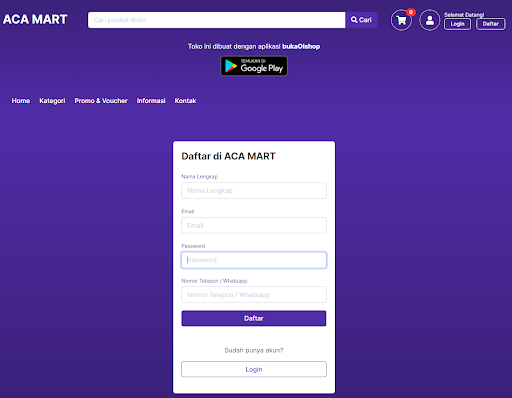 Aca Mart Screen 3