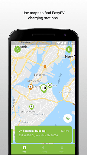 Android application EasyEV screenshort