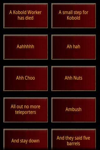 Android application Kobold Soundboard for DDO screenshort
