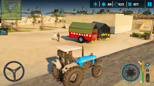 Real Farming Tractor Driving  screenshots 1