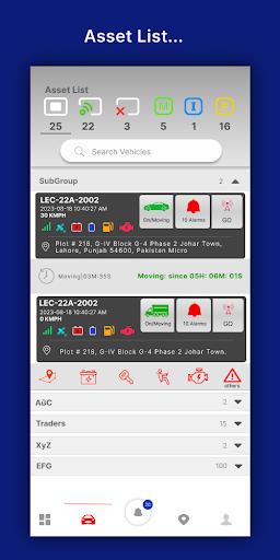 Android application Teletix Pro screenshort