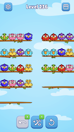 Game screenshot Birds Sort Puzzle mod apk