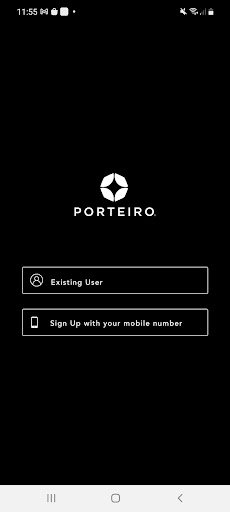 Android application Porteiro screenshort