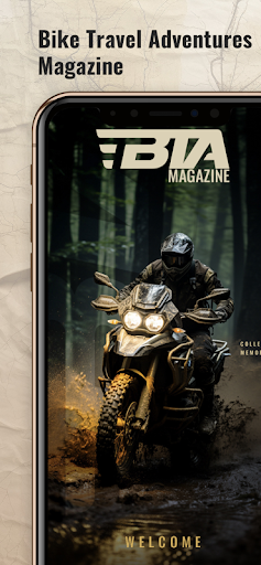 Android application Bike Travel Adventures Mag screenshort
