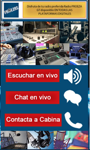 Android application Radio Proezas screenshort