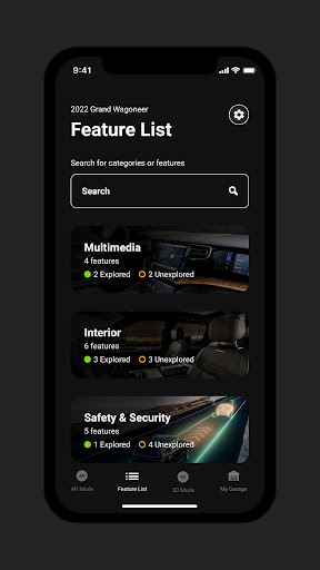Screenshot of FCA Know & Go