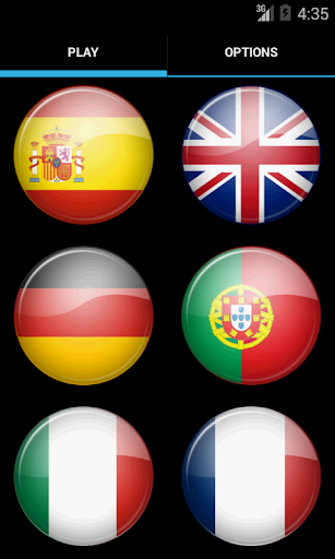 Android application Word Search multilingual screenshort