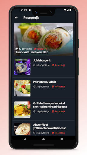 Finnish Food Recipes & Cooking Screen 3