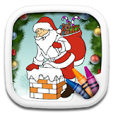 Coloring Christmas Games icon
