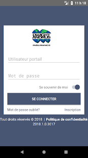 Aperçu de l'application