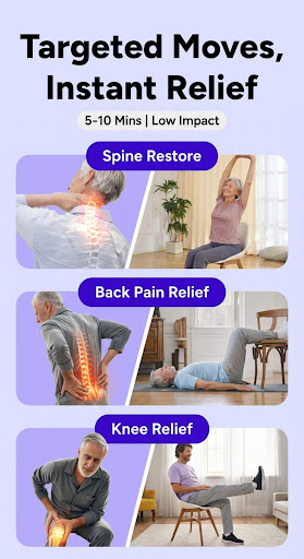 Chair Yoga for Seniors at Home screenshot 3