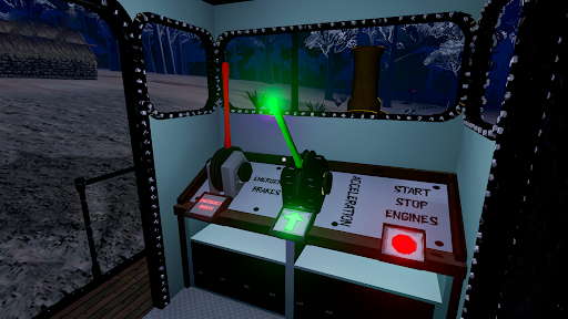 Horror Monster Train Escape 3D Screen 2