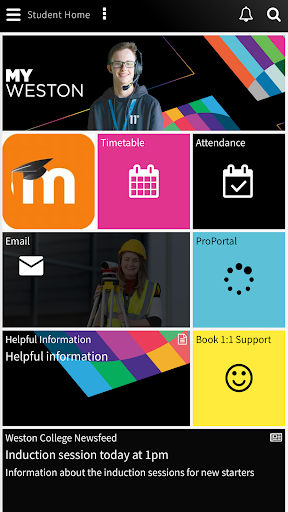 Android application MyWeston screenshort