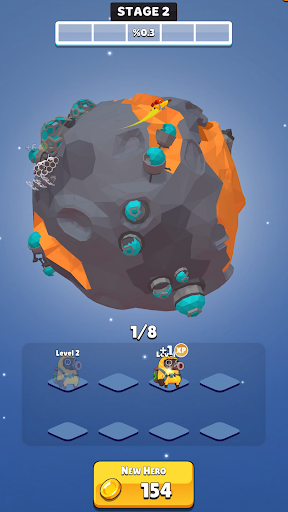 Android application HeroLands! screenshort
