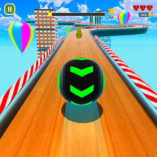 Sky Rolling Ball Game 3D Ball