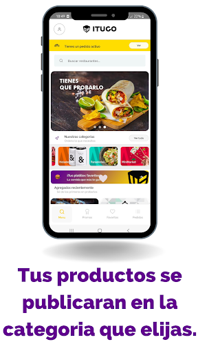 ItuGo Comer Screen 2