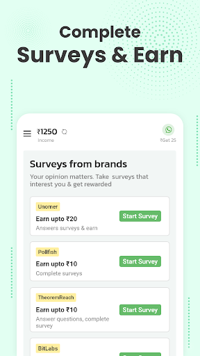 Android application Taskbucks - Earn Rewards screenshort
