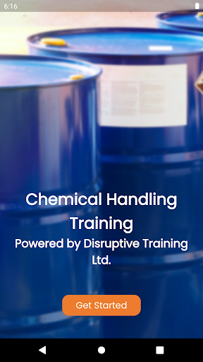 Android application Disruptive Training screenshort