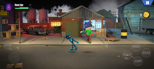 Stickman Ninja Fighting Games  screenshots 1