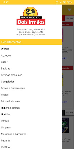 Supermercado Dois Irmãos Screen 2