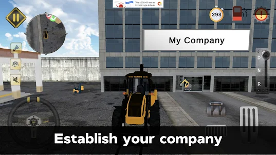Heavy Duty Excavator Simulator
